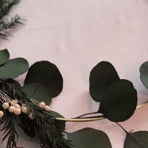 COMPLET-Atelier de fabrication d'une couronne de Noël 28 novembre